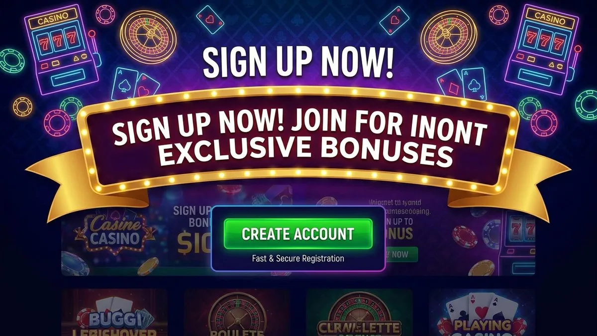 Sign Up With Bonus